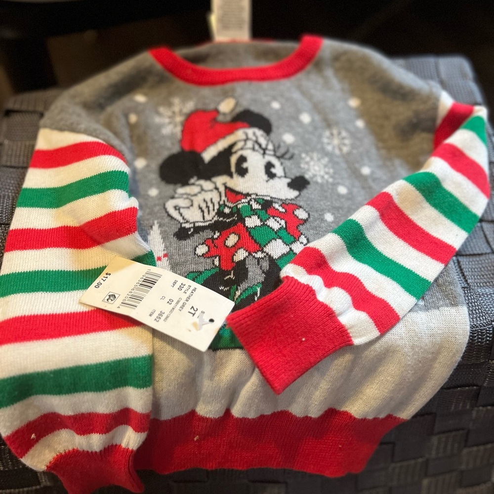 Christmas Girl sweater for girls Size 2t